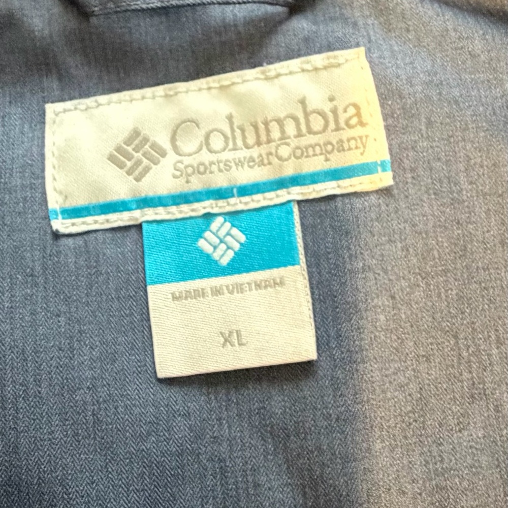Columbia Women’s Navy Winter Jacket with Faux Fur Hood and Omni-Heat. - Picture 6 of 6